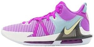 Nike Lebron Witness 7 Mens Basketball Shoes (Fuchsia Dream/Sail/White/Citron Tint, US Footwear Size System, Adult, Men, Numeric, Medium, 11)