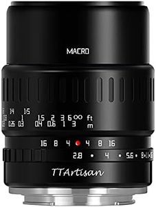 TTArtisan 40mm F2.8 Macro APS-C Frame Lens Manual Focus Camera Lenses Nikon-Z Mount Like Z6 Z7 Z50 Z5 Z6II Z7II Black