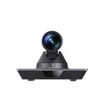 TECHCART 4K Ultra HD PTZ Camera Works with Zoom, Google Meet, YouTube, PC/Mac/Laptop/MacBook/Tablet, Black | Best for Educators, Youtubers, Teachers, Training, Coaching Institues
