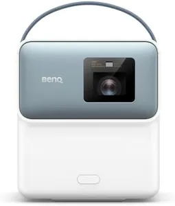 BenQ GP100A | Outdoor 4K supported Portable Projector | 1080p Resolution | 1000 ANSI Lumens | Built-in Netflix, Chromecast, AirPlay & Android TV | Autofocus & Auto 2D Keystone | 20W Speaker