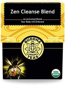 Buddha Teas Organic Zen Cleanse Blend Herbal Tea 18 Teabags