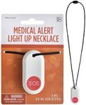 Amscan Light-Up Medical Alert Button Necklace Prop - 100th Day of School