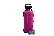 Petacarium Insulated Portable Shower (8 Litre, Pink) for Dogs, Camping, Paddleboarding, Muddy Walks