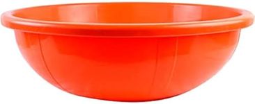 Highway Plastic Ghamela/Tub 12.5 L, for House in Orange for Multipurpose Work (1 Piece)