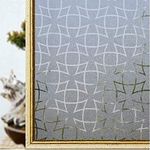 VICINITY Privacy Window Films Home Security Self Adhesive for Bathroom Door Window Heat Control Anti UV