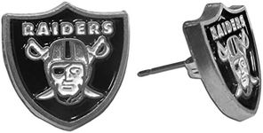 NFL Oakland Raiders Stud Earrings