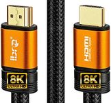 IBRA Orange 2.1 HDMI Cord 8K Ultra 