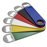 Anbers Rubber Coated Stainless Steel Flat Beer Bottle Opener, Bar Keys Set of 6