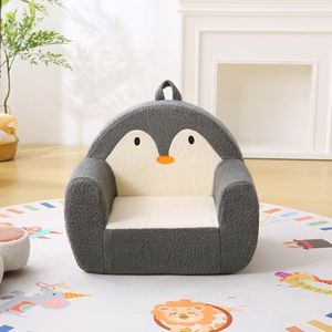 MAMAJOVE Kids Chair Comfy Toddler, Soft Baby Chair for Boys & Girls, Portable Toddler Reading Armchair with Removable Washable Sherpa Cover