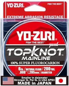 Yo-Zuri R1336-NC Topknot Mainline 200Yds 6Lbs (0.205mm) Natural Clear, 6 lb
