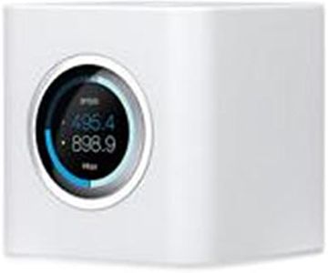 AmpliFi HD WiFi Router by Ubiquiti Labs, Seamless Whole Home Wireless Internet Coverage, HD WiFi Router with Touchscreen Display, 4 Gigabit Ethernet, 1 WAN Port, Ethernet Cable, Expandable Mesh System