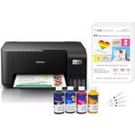 Dye Sublimation Printer Bundle - Epson Ecotank ET2811 inc. Inktec Sublinova Inks & ICC Profile