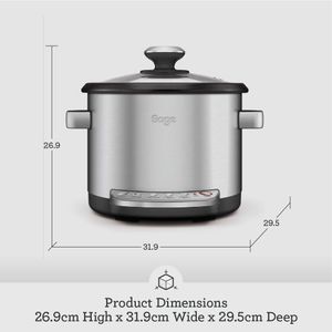 Sage Risotto Plus Multi Cooker – Rice, Slow & Steamer Functions