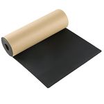 MYFULLY Sponge Neoprene Roll with Adhesive, Waterproof Foam Rubber Sheet Cut to Multiple Dimensions and Lengths for Shock Pad, DIY, Gaskets, Crafts (1/4" Thick x12" Wide x 54" Long)