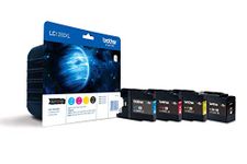 Brother LC1280XLVALBP - 4-pack - black, yellow, cyan, magenta - original - ink cartridge - for Brother MFC-J5910DW, MFC-J6510DW, MFC-J6710DW, MFC-J6910DW
