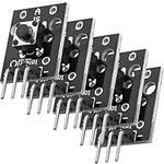 AZDelivery KY-004 3 Pin Button Key Switch Sensor Module Compatible with Arduino Including E-Book! (Pack of 5)