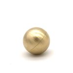 Titan Puzzle: UK Made Beautiful Brass Sphere Puzzle