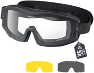 VOZAPOW Airsoft Goggles Anti Fog wi