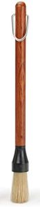 RSVP International (BQ-BST) BBQ Basting Brush, 10.5" | Baste Meats & Veggies | All Natural Bristles & Rosewood Handle | Grilling & Marinating