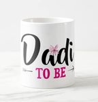 PRETTY UR PARTY Dadi to be Mug, Baby Shower Mugs, Pregnancy Mug, Gift for Grandma to be, Tea Mugs, Coffee Mugs, Microwave Safe Coffee Mugs, Ceramic Tea Mug – Capacity 325ml