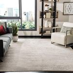 Safavieh Adirondack Collection ADR113B Ivory and Silver Area Rug, 8 Feet by 10 Feet