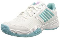 K-Swiss Women's Court Express Sport Shoe, White/Blue, 40 EU