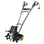 Sun Joe TJ604E 16-Inch 13.5-Amp Electric Garden Tiller/Cultivator, 3-Position Wheel Adjustment, 6-Steel Angled Tines, Maintenance-Free