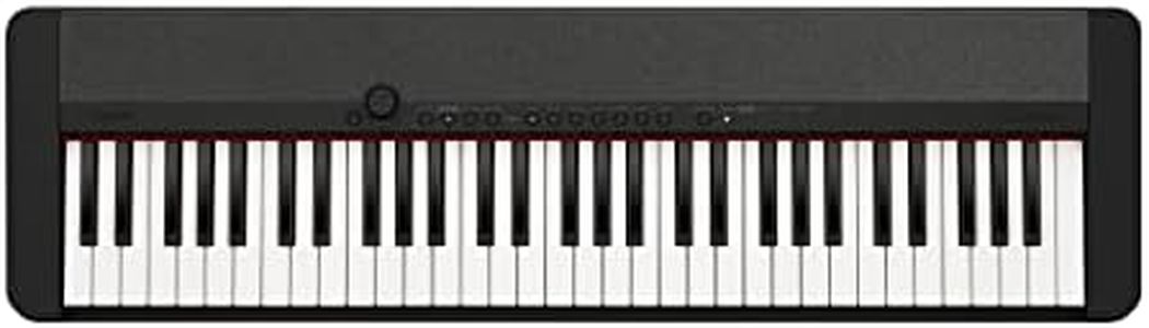 Casio Casiotone CT-S1 61-key Touch Sensitive Portable Keyboard - BLACK