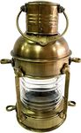 Ridhi Home Décor- Nautical Antique Ship Lamp Boat Oil Hanging Lantern Maritime Collectible Decorative