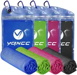 YQXCC 4 Pack Cooling Towel (47"x12"