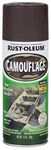 Rust-Oleum 1918830 Specialty Camouflage Spray Paint for Wood, Metal, Plaster (Earth Brown - 312 Grams)