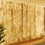 HXWEIYE 300LED Fairy Curtain Lights