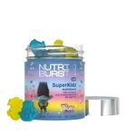 Nutriburst TROLLS SuperKidz - Chewable Multivitamin for Health, Growth & Development - 13 Essential Nutrients: Vitamin A, B12 C, D3, E, Iron, Omega-3 - Vegan + Sugar Free - Orange Flavour - 60 Gummies