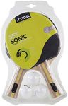 STIGA Sonic Table Tennis Bat Set, R