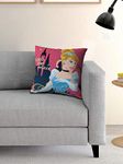 Disney- Athom Living- Princess- Cinderella- Kids- Cushion Cover- 40x40cm (16"x16") (M8)