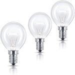 UTIZ 3 x Oven 40w Lamp SES E14 Small Screw Cap GLS 300° 240V Cooker Light Bulb Fits AEG/Bosch/Siemens/Neff/Hotpoint Pack of 3 Up to 300c Heat