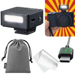 Godox iM20 Mini Flash, Fully Manual Camera Speedlite, 5 Output Levels, 440 Full-Power Flashes, USB-C Charging, Compatible with Ricoh GR III, Ricoh GR III X, Canon Sony Nikon Pentax Panasonic Olympus