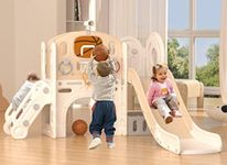 XJD 8 in 1 Toddler Slide Set, Kids 