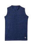 CHKOKKO Kids Sports Tanktop for Boys 10-11 Years Blue