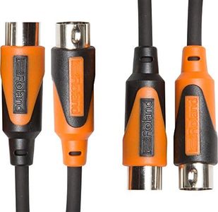 Doppio Cavo Midi Roland Black Series, 1.5 M/5 Ft. - Rmidi-B5-Dual