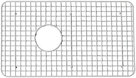 Rohl WSG6307WH 26-1/4-Inch by 15-1/4-Inch Wire Sink Grid for 6307 Kitchen Sinks in White Abcite Vinyl