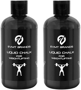 EVMT Brands Liquid Chalk, Mess-Free Gym Chalk for Weightlifting, Gymnastics, Rock Climbing, Dancing. Sweat-Resistant and Long Lasting for Stronger Grip. Package May Vary.