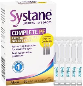 SYSTANE Complete Unit-Dose Preservative-Free Eye Drops 30ct Single-use vials for Dry Eye Relief