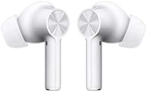 OnePlus Buds Z2 Bluetooth Truly Wireless in Ear Earbuds with mic, Active Noise Cancellation, 10 Minutes Flash Charge & Upto 38 Hours Battery (Pearl White)
