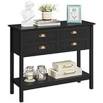 Yaheetech Console Table with 4 Draw