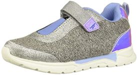 OshKosh B'Gosh Girls Grande Athletic Sneaker, Grey, 4 Toddler