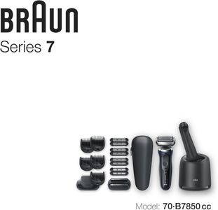 Braun Series 7 Electric Shaver for Men – Blue
