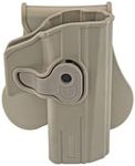 BOOMSTICK CZ P-07 and P-09 Paddle Holster, Tactical Right-Hand Quick Draw, 360° Adjustable, Lightweight, Secure & Comfortable, FDE Color