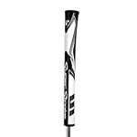 2023 Traxion Pistol GT 1.0 Golf Putter Grip, Lightweight Golf Grip, Advanced Surface Texture Non-Slip,Excellent Push for Golfer(Black White)