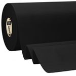 Black Van Lining Carpet 4 Way Stretch Camper Conversion Trim - 3 Metre x 2 Metre